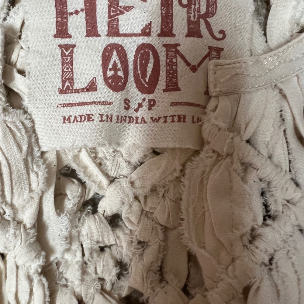 Free People Boho Rag Jacket Heirloom Collection Unique - Picture 4 of 4